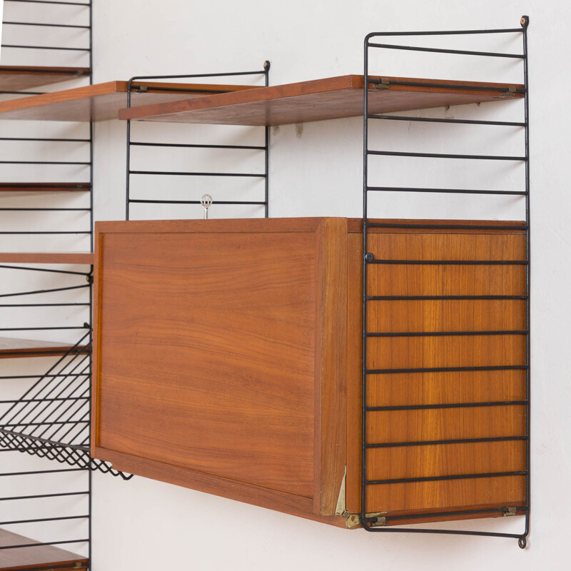 Vintage Original String wall unit from by Strinning Sweden 1964