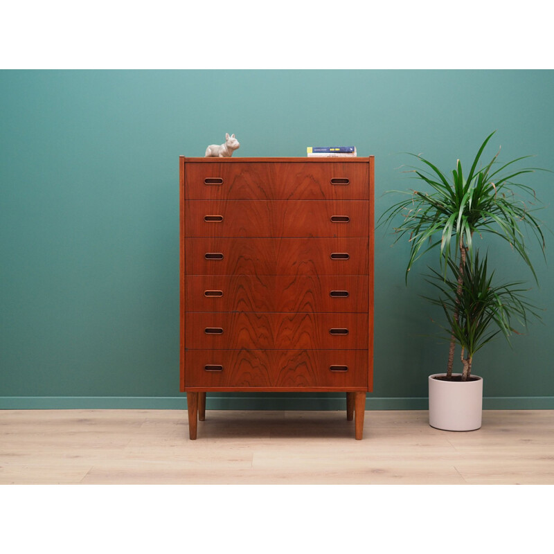 Vintage Teak chest of drawers, 1970	