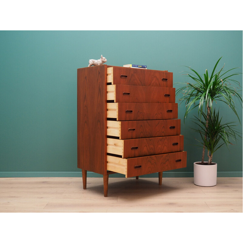 Vintage Teak chest of drawers, 1970	