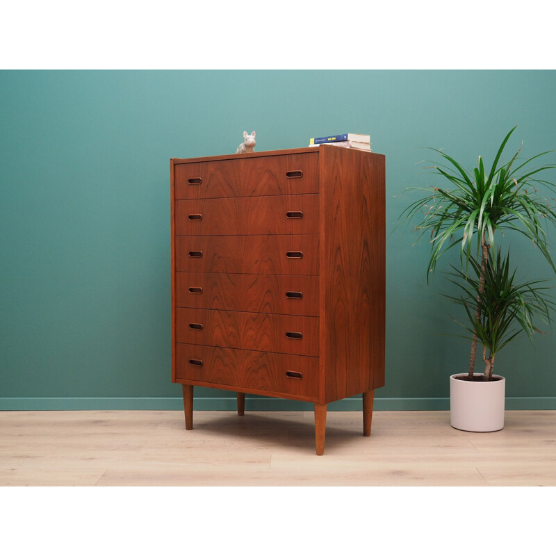 Vintage Teak chest of drawers, 1970	