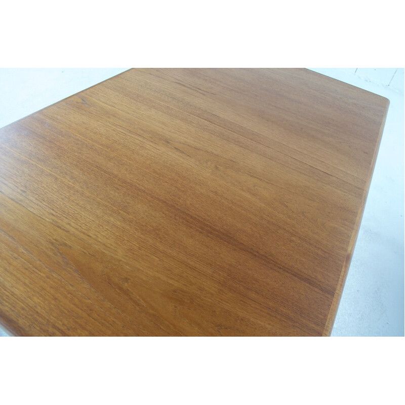 Vintage dining table by Henri Walter Klein, Bramin teak 1966