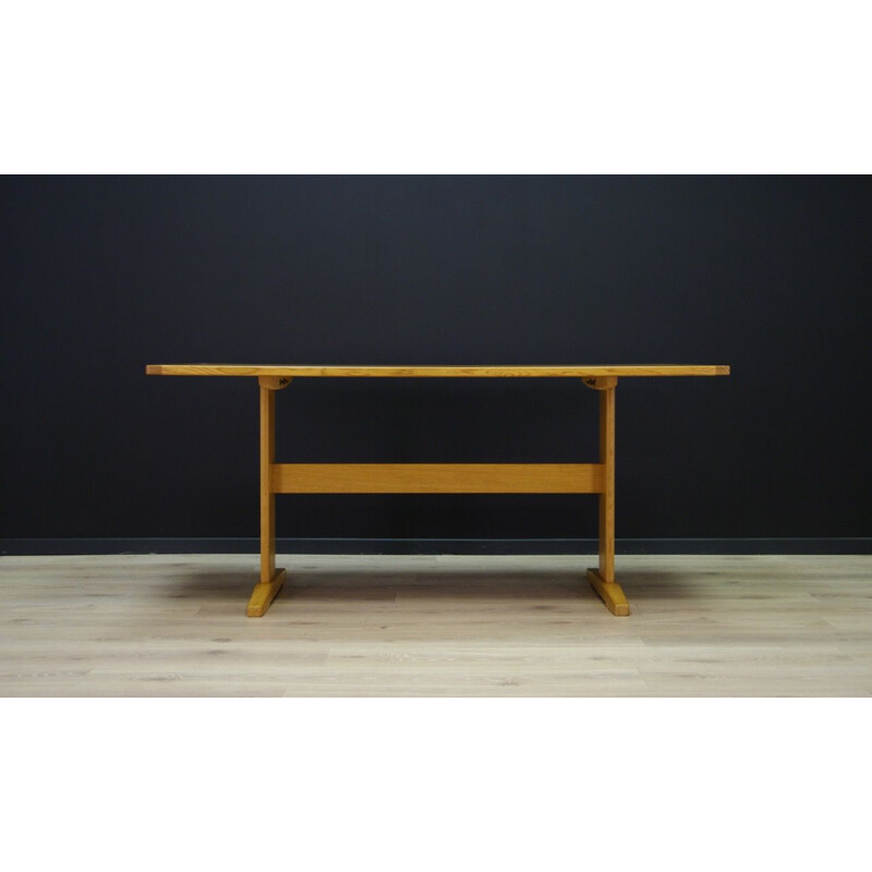 Vintage table in ashwood, Denmark,1970s