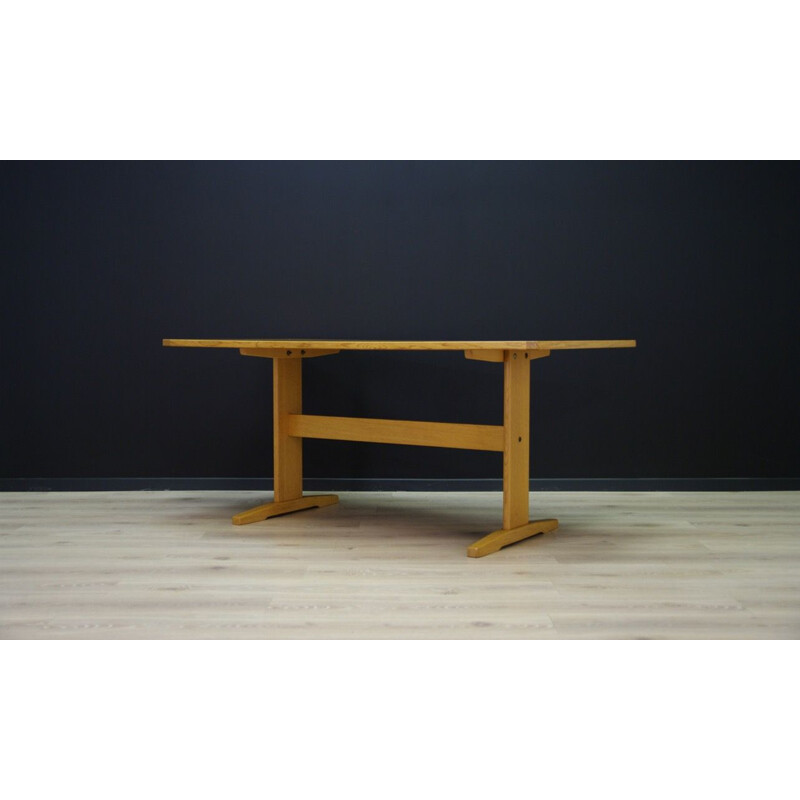 Vintage table in ashwood, Denmark,1970s