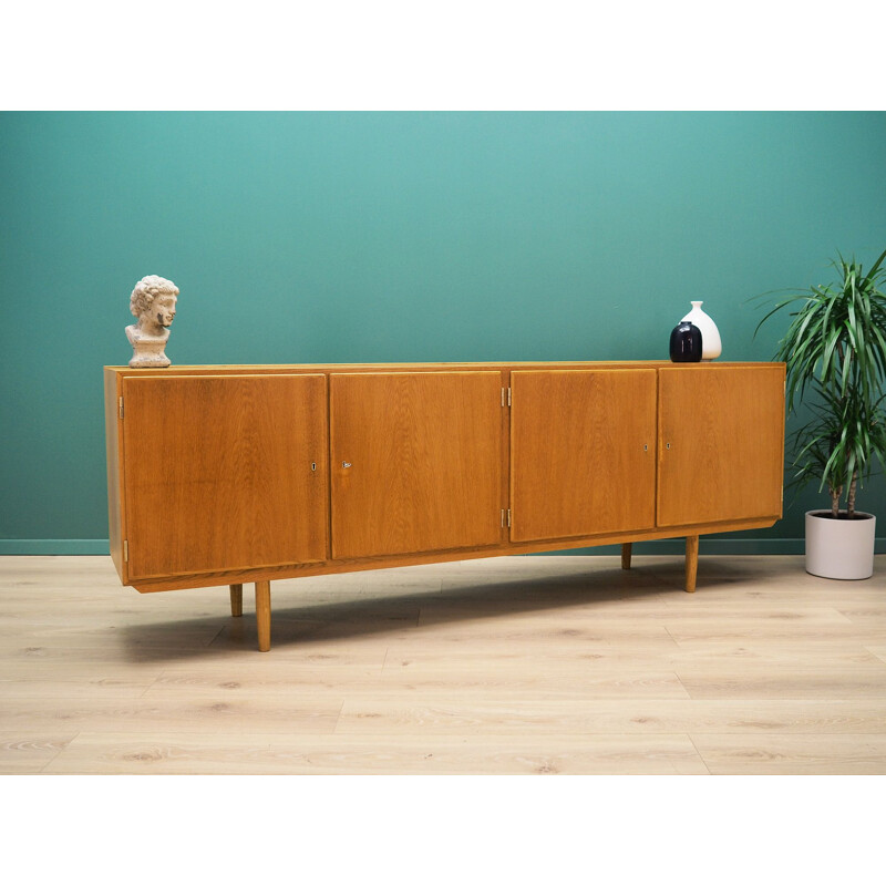 Vintage Sideboard ash Hundevad Carlo Jensen Danish 1960	