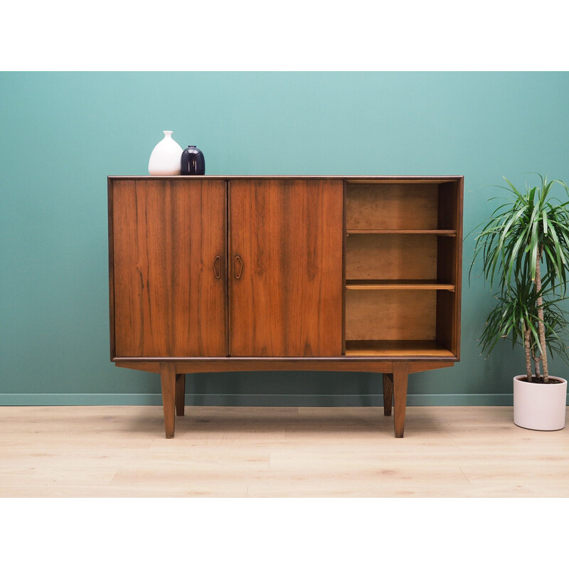 Vintage Highboard teak, Danish 1970s	