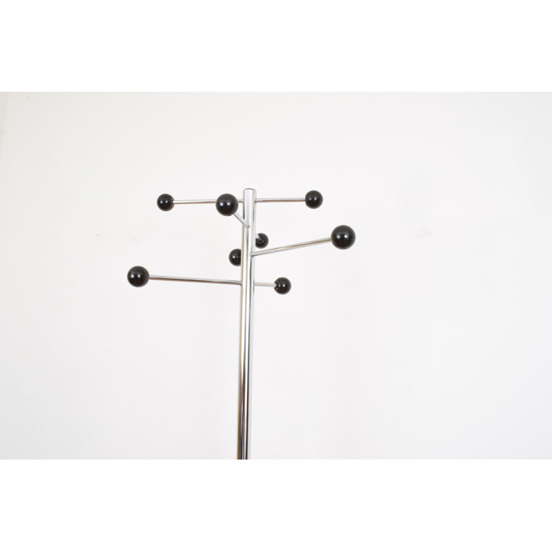 Mid-Century Chromed Coat Rack, 1970s