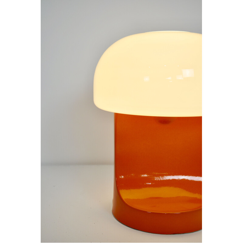 Lampe vintage en céramique 1970