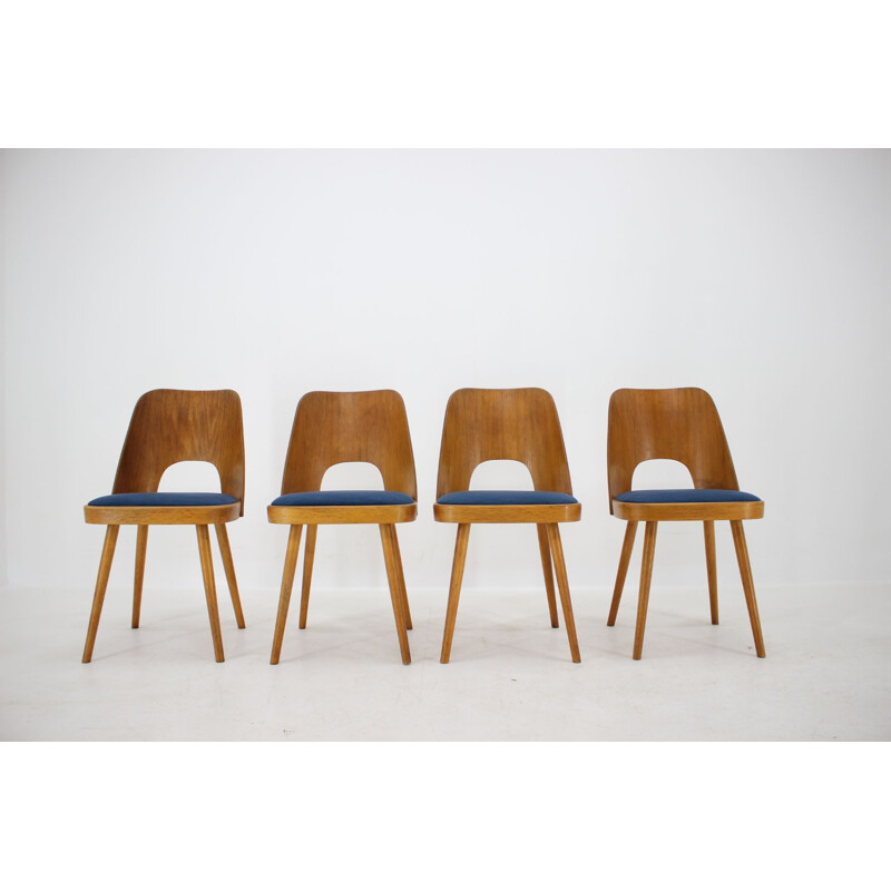 Set van 4 vintage stoelen van Oswald Haerdtl 1960
