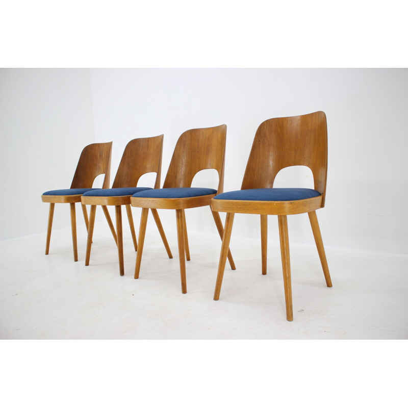 Set van 4 vintage stoelen van Oswald Haerdtl 1960