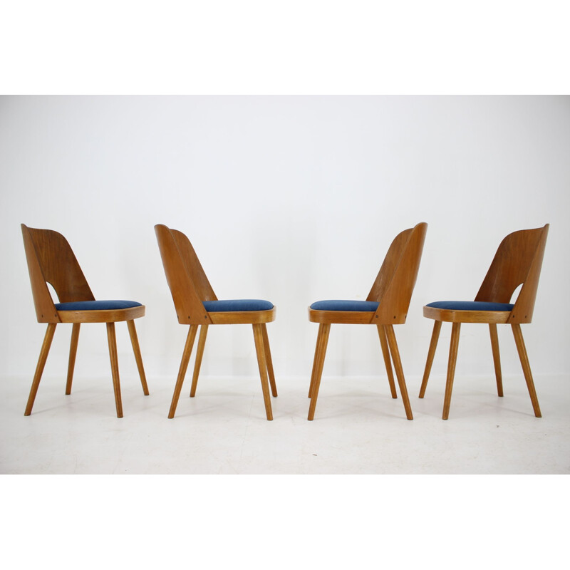 Set van 4 vintage stoelen van Oswald Haerdtl 1960