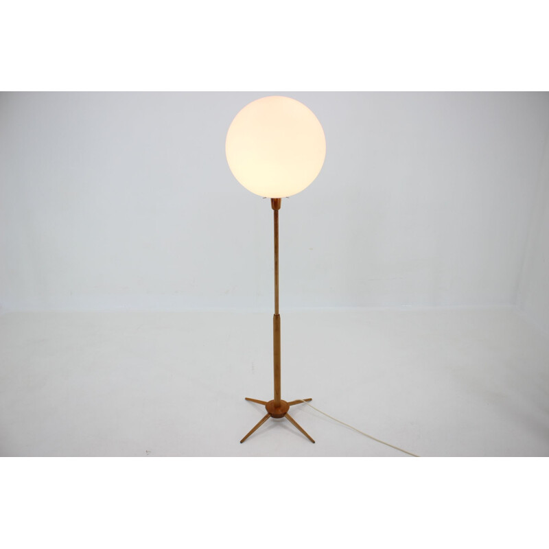 Midcentury adjustable Floor Lamp by ÚLUV 1960s