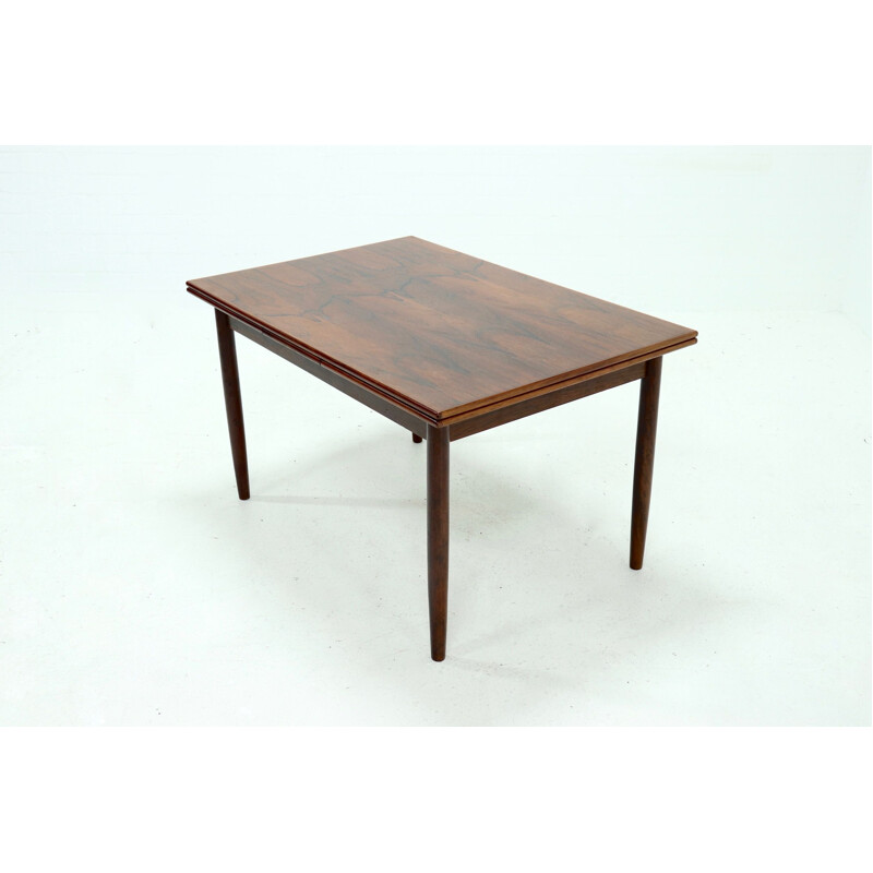 Vintage Extendable Rosewood Dining Table Danish 1960s