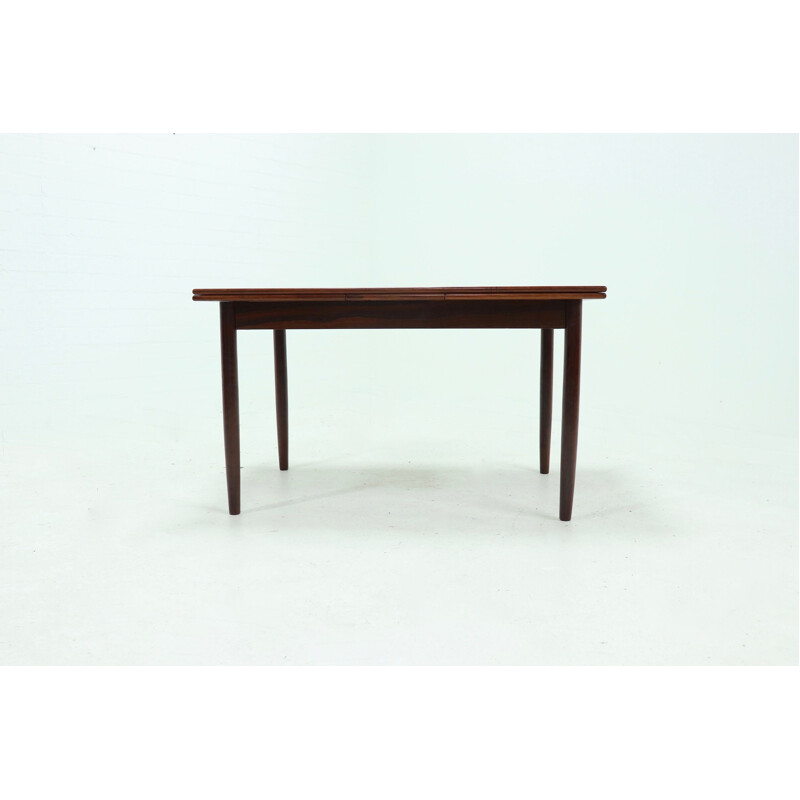 Vintage Extendable Rosewood Dining Table Danish 1960s