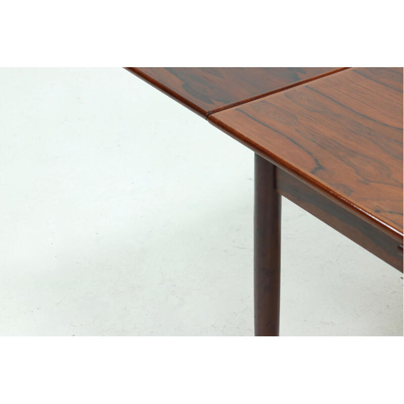 Vintage Extendable Rosewood Dining Table Danish 1960s