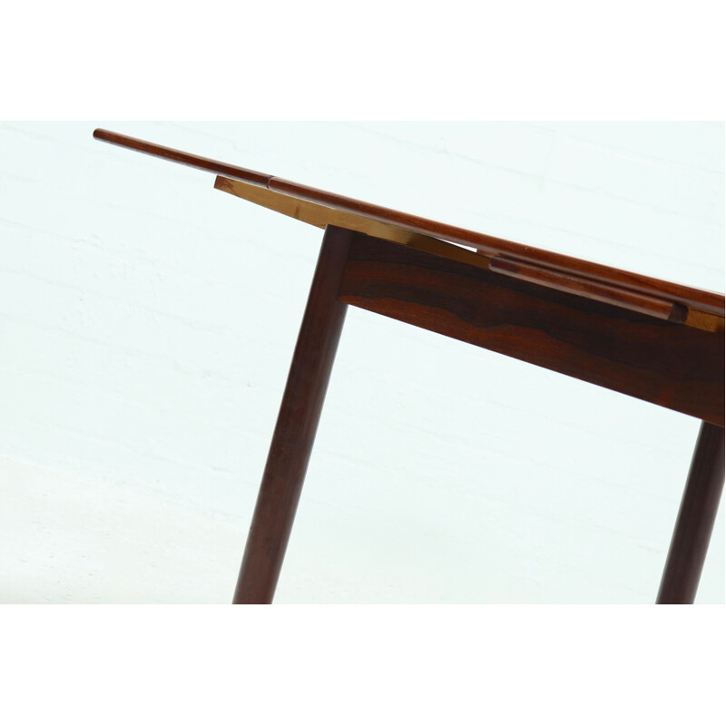 Vintage Extendable Rosewood Dining Table Danish 1960s
