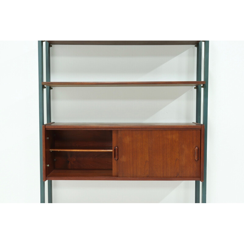 Pair of vintage Free Standing Scandinavian Teak Wall Units 1960s