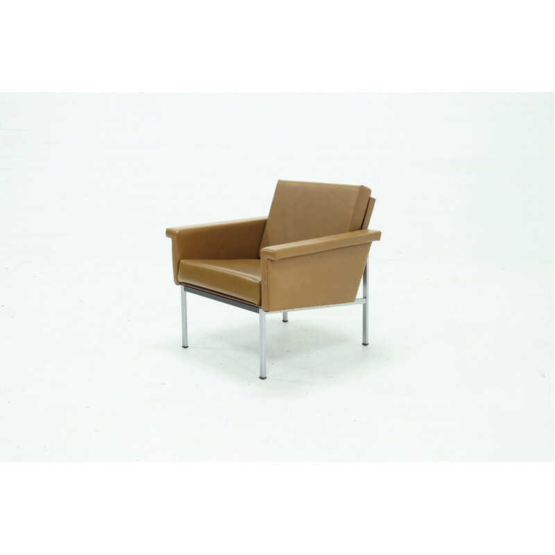 Vintage Gispen 1455 Easy Chair by Coen de Vries 1960s