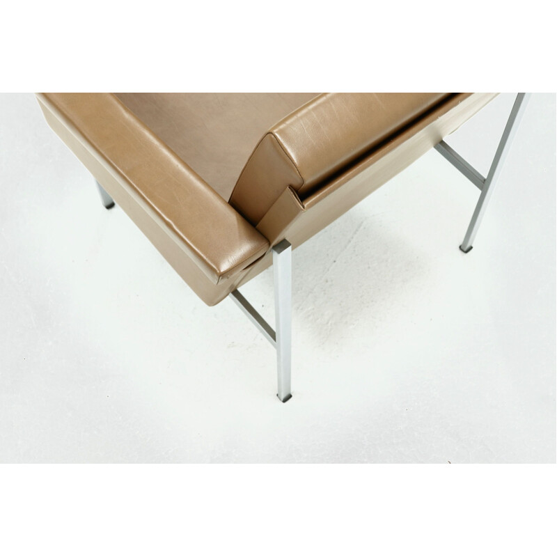 Vintage Gispen 1455 Easy Chair by Coen de Vries 1960s