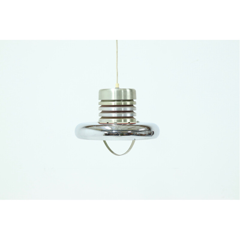 Vintage Ceiling Lamp Pendant by Lakro Dutch 1960s