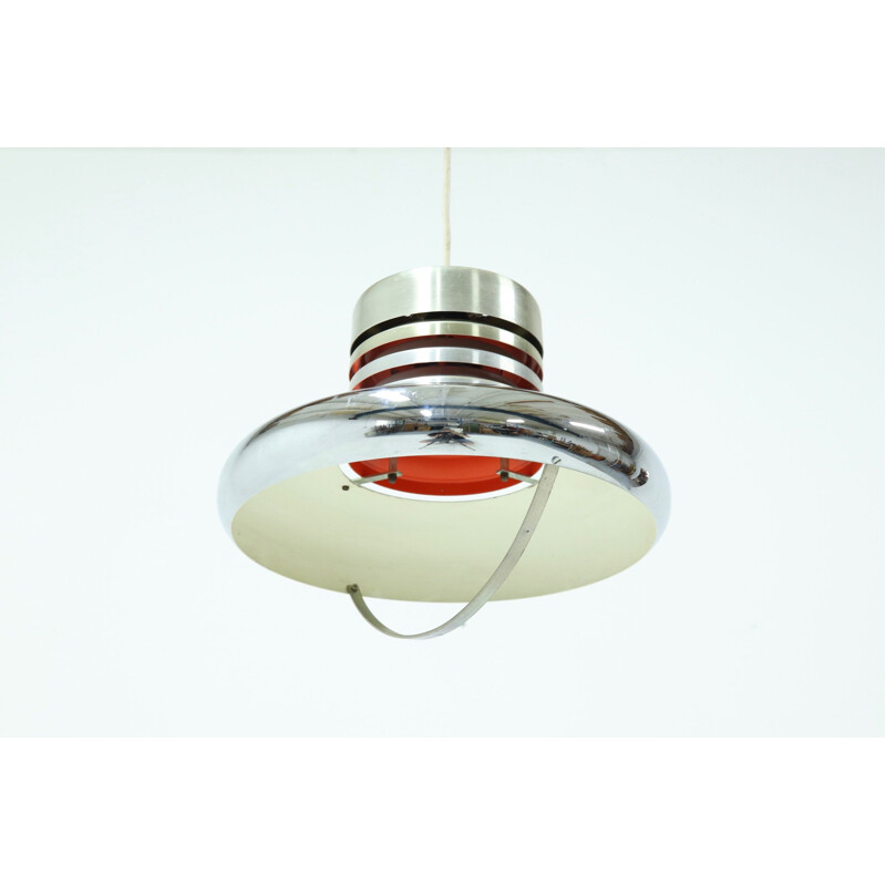 Vintage Ceiling Lamp Pendant by Lakro Dutch 1960s