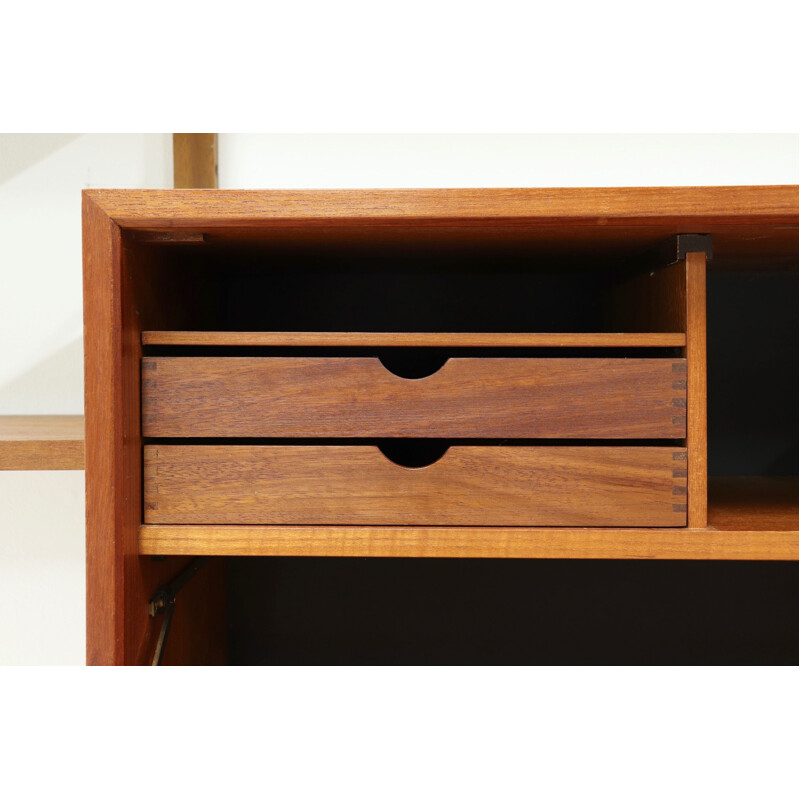 Vintage Royal System Teak Wall Unit by Poul Cadovius for Cado Danemark, 1960s