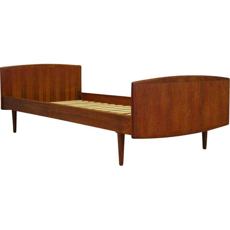 Vintage bed in teak by Omann Jun Danish 1970	