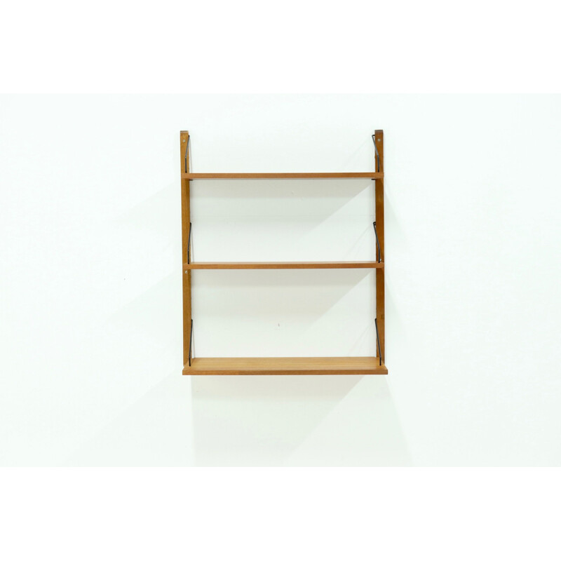 Mid-Century Poul Cadovius Royal System Teak Wall Unit 1960s