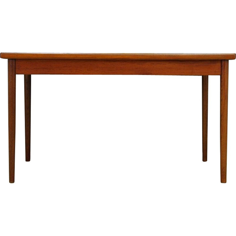 Vintage table teak Scandinavian 1970s	