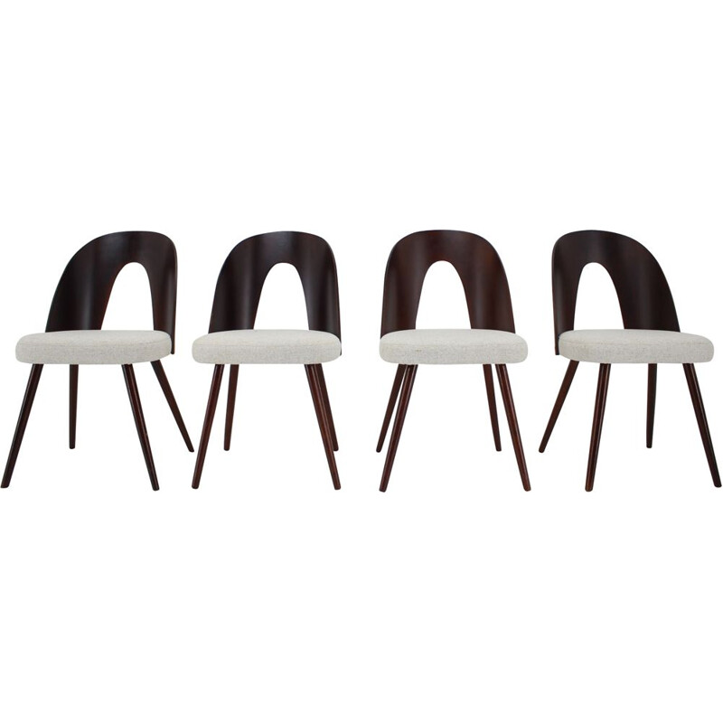 Set of 6 vintage beautiful Dining Chairs by by Antonín Šuman, 1960s