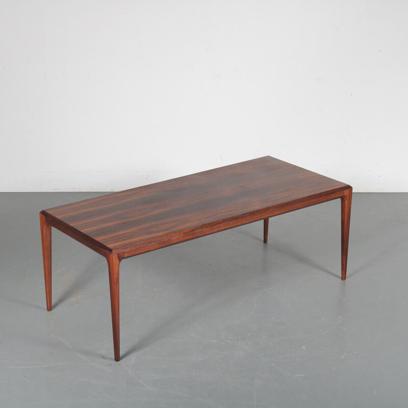 Table basse vintage de Johannes Andersen pour Silkeborg, Danemark 1960