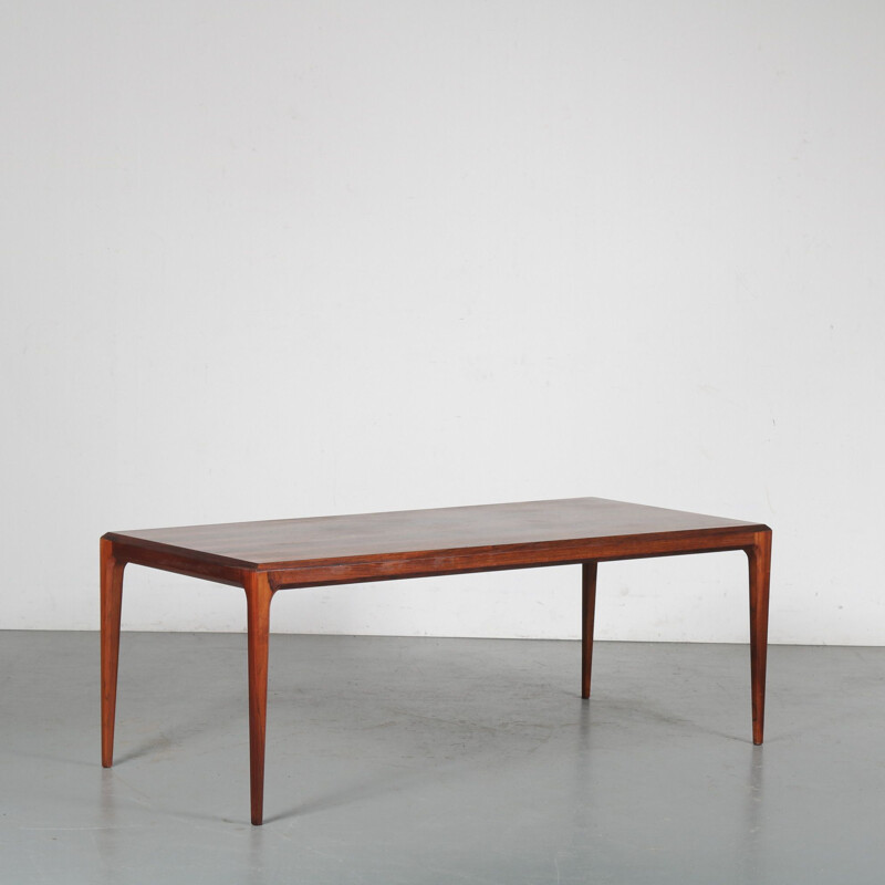 Vintage Coffee Table by Johannes Andersen for Silkeborg, Denmark 1960