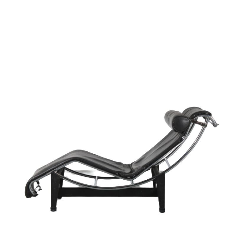 Vintage 'LC4' Chaise Longue by Le Corbusier for Cassina, Italy 1980
