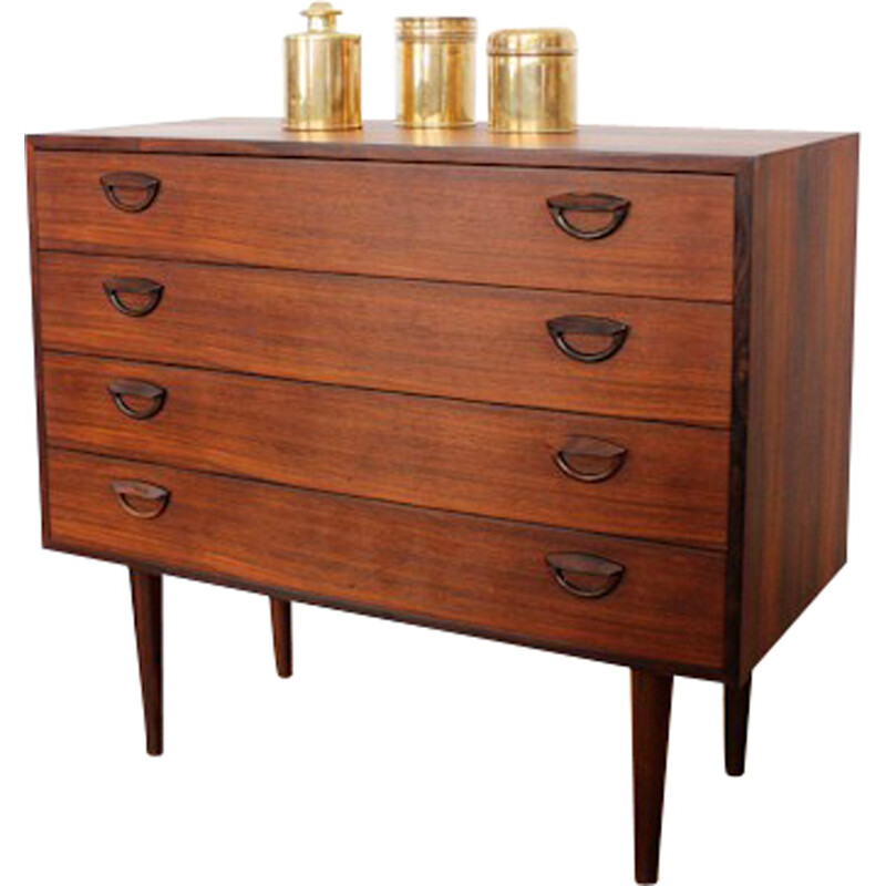 Rio rosewood chest of drawers, Kai KRISTIANSEN - 1970s