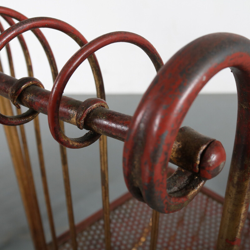 Pair of vintage Side Chairs by S. Salvadori, Italy 1950