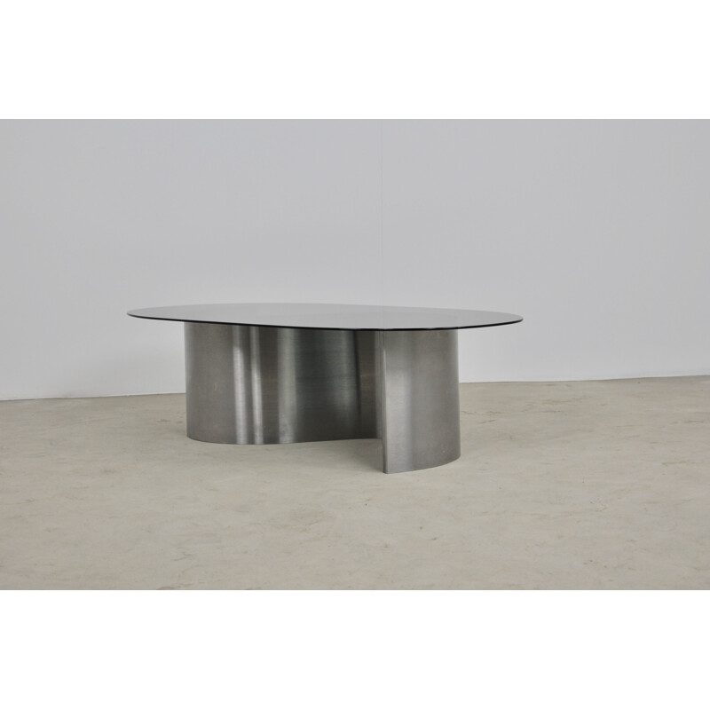 Vintage Coffee Table by Francois Monnet, 1970s