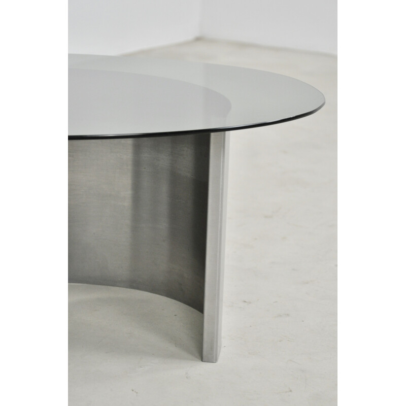 Vintage Coffee Table by Francois Monnet, 1970s