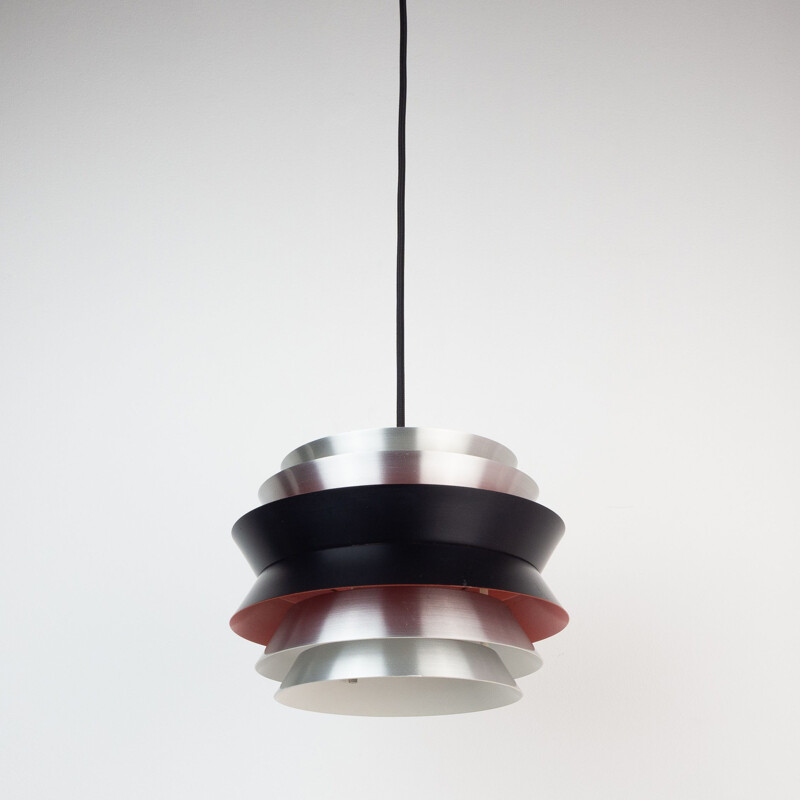 Vintage pendant lamp Trava by Carl Thore, Granhaga, Swedish 1963