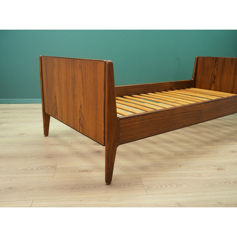 Vintage Bed frame teak Danish 1960s