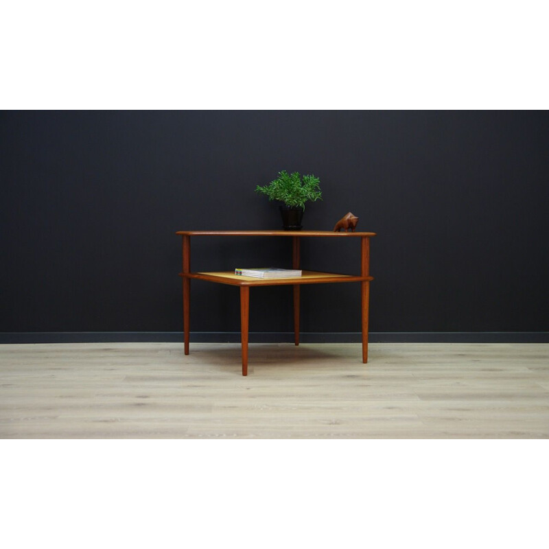 Table d'angle vintage danoise par Peter Hvidt & Orla Molgaard-Nielsen 1960s