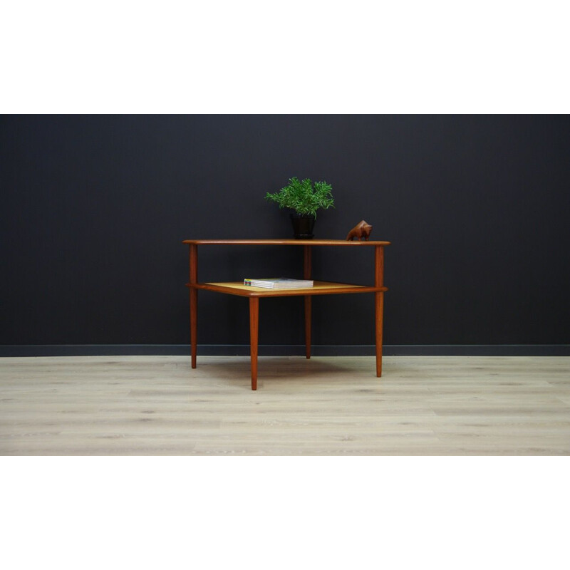 Vintage corner table Danish by Peter Hvidt & Orla Molgaard-Nielsen 1960s