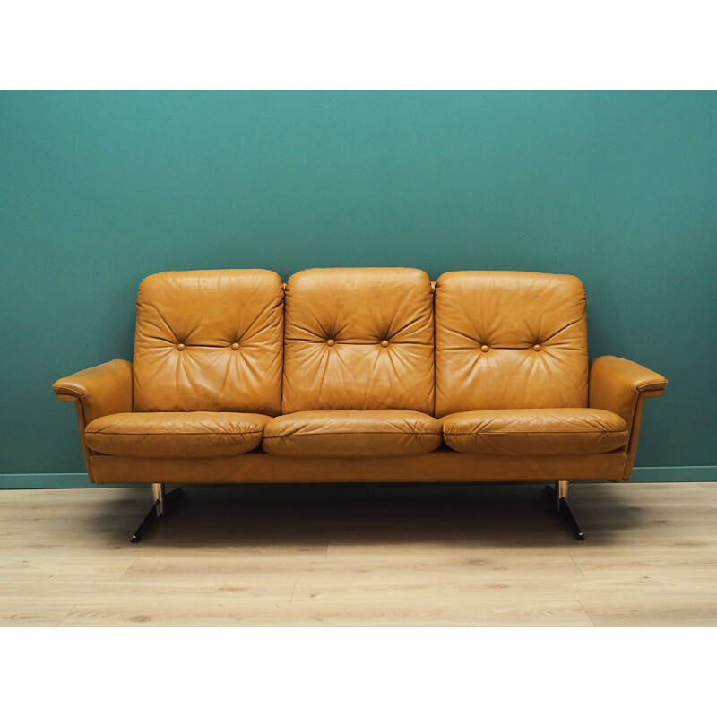 Vintage Sofa leather, Danish 1960s	