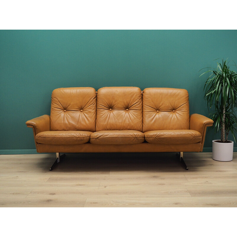 Vintage Sofa leather, Danish 1960s	