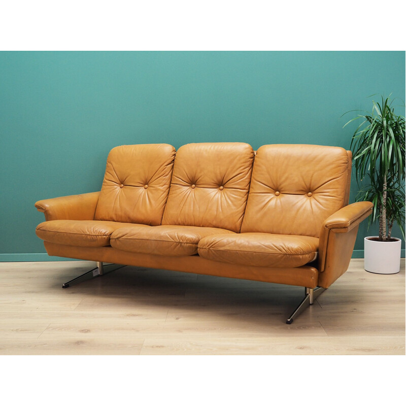 Vintage Sofa leather, Danish 1960s	