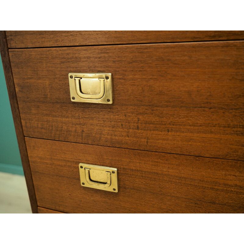 Vintage teak chest of drawers Scandinavian 1970