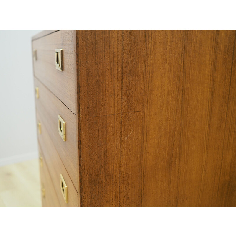 Vintage teak chest of drawers Scandinavian 1970