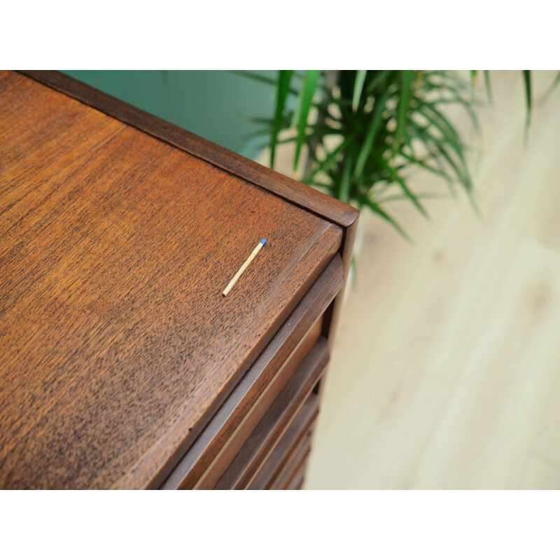 Vintage teak chest of drawers 1960	