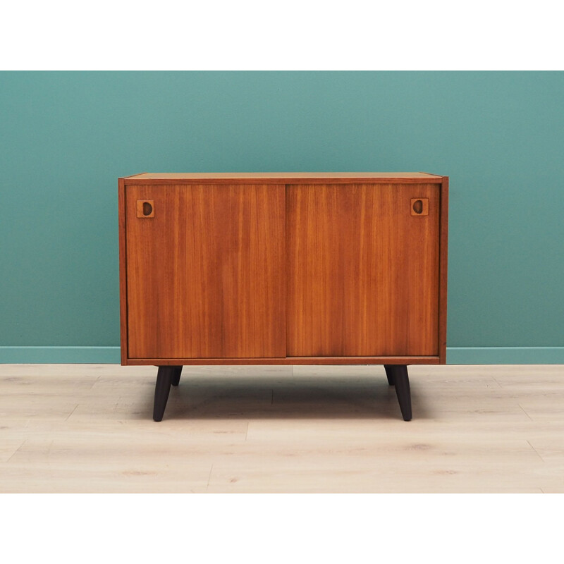 Little Mid century teak sideboard Scandinavian 1970s