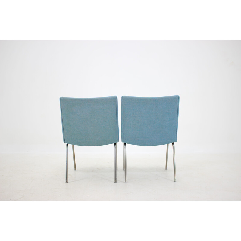 Set of 4 vintage Airport Lounge Chairs for A.P. Stolen, Hans J. Wegner 1960s