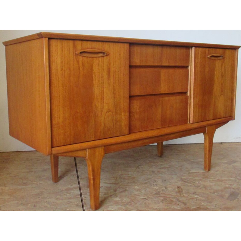 Vintage sliding doors sideboard Jentiques 1960s