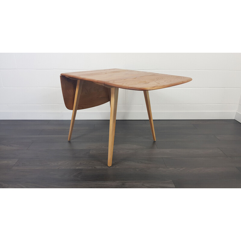 Vintage Ercol Drop Leaf Dining Table 1960s